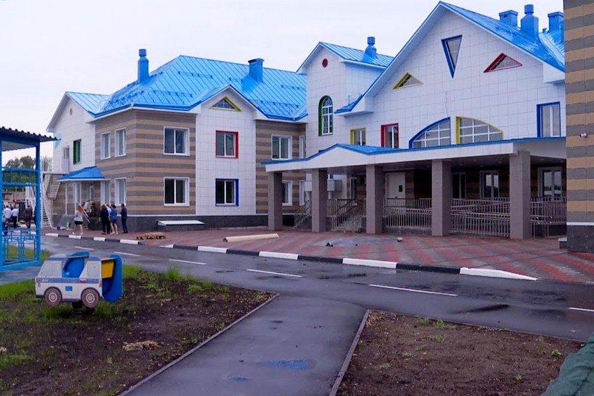 На юге Тамбова завершается строительство детского сада на 250 мест [+Видео]