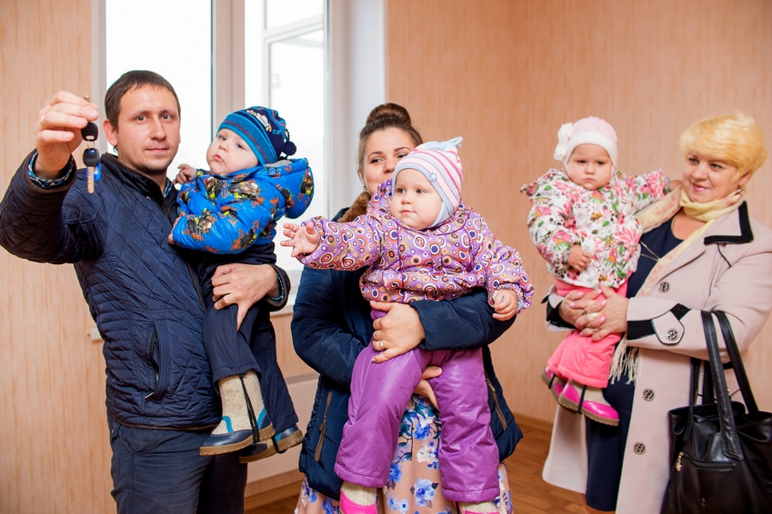 В Госдуму внесён законопроект о поддержке многодетных семей