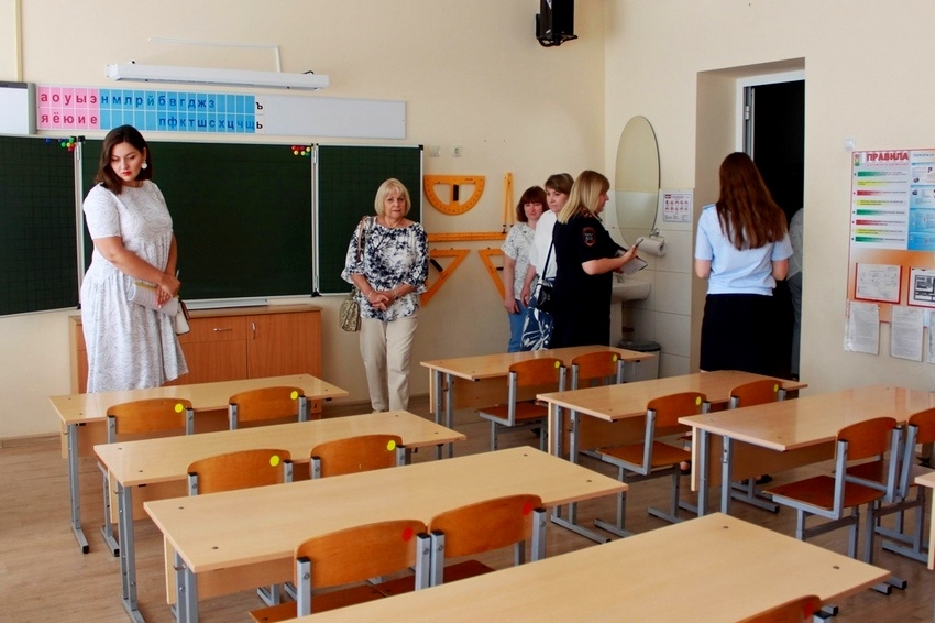 В Тамбовской области продолжается приёмка школ к новому учебному году