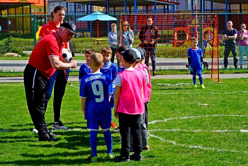 Дошколята 30 детсадов Тамбова принимают участие в турнире «Футбольная страна-2022» [+Видео] 6