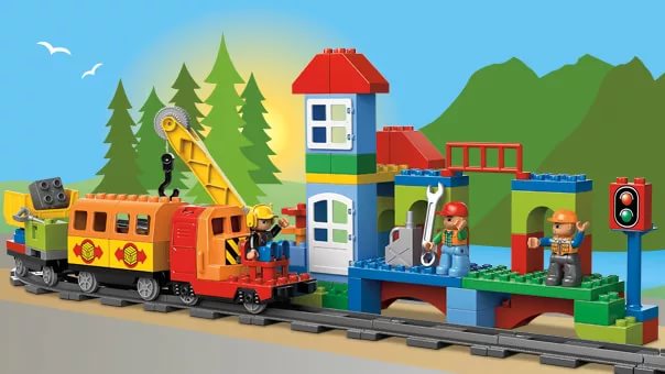 LEGO Duplo 10508 Большой поезд 4