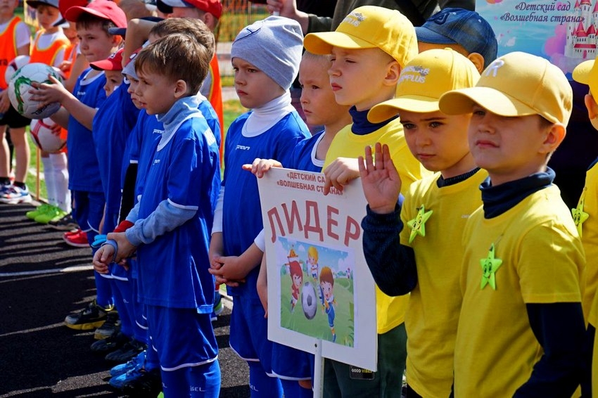 Дошколята 30 детсадов Тамбова принимают участие в турнире «Футбольная страна-2022» [+Видео] 4