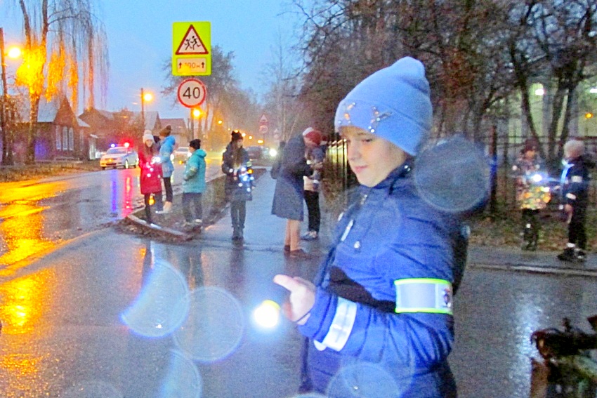В Тамбове в рамках Всероссийской акции по безопасности дорожного движения прошел флеш-моб 1