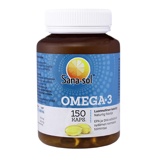 Рыбий жир Sana-Sol Omega-3 150 капсул. 0