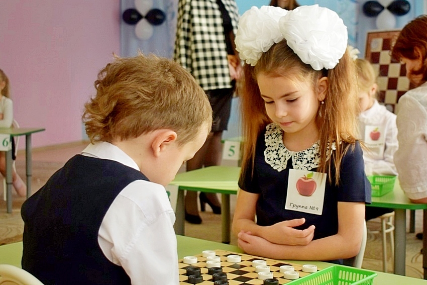 Шашечный турнир среди дошкольников