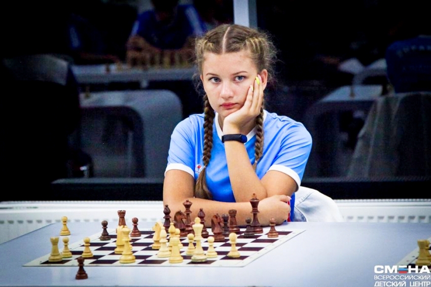 Школьнице из Моршанска не было равных в шахматном турнире Президентских состязаний