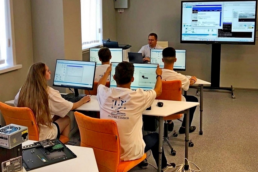 Центр цифрового образования детей «IT-Куб.Тамбов» стал региональной площадкой подготовки к Олимпиаде