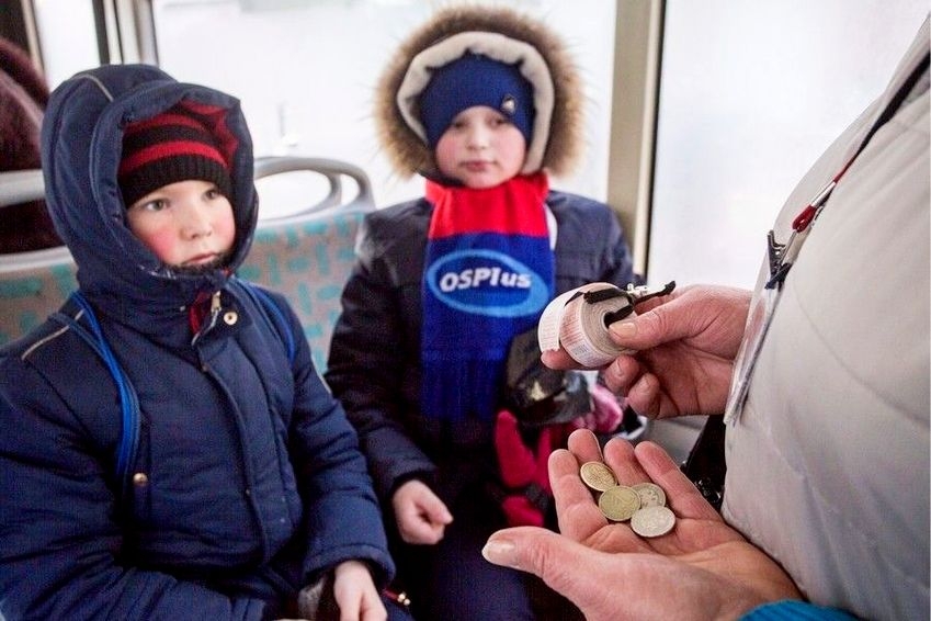 В России запретили высаживать из транспорта безбилетных детей