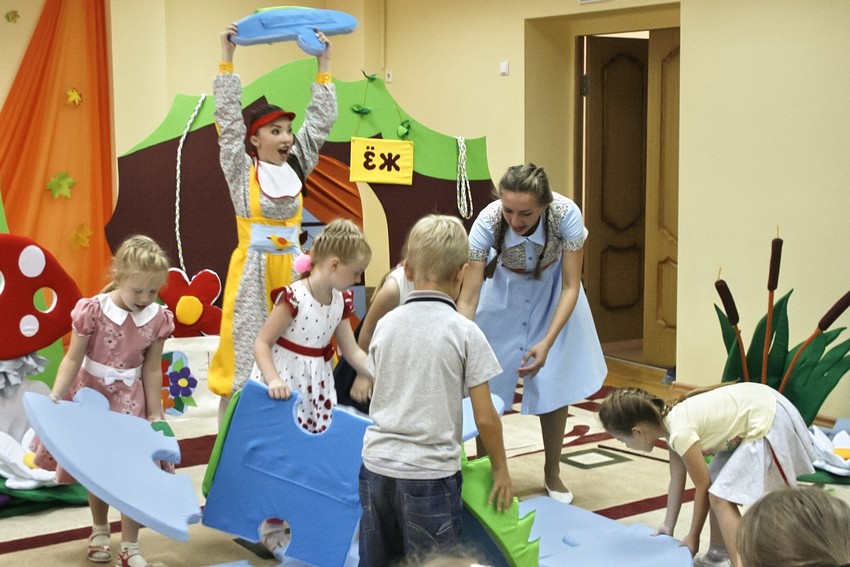 В детском саду состоялась премьера спектакля ТМТ «Гусёнок»! 3